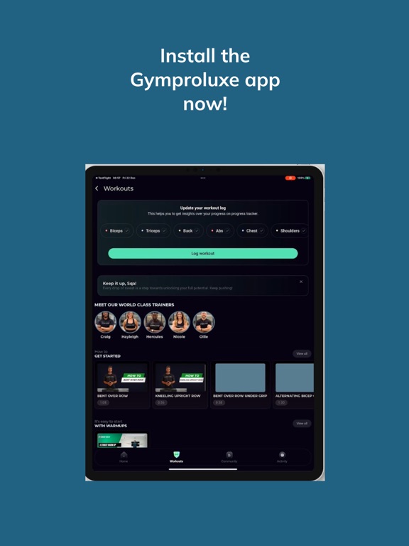 Screenshot #5 pour Gymproluxe
