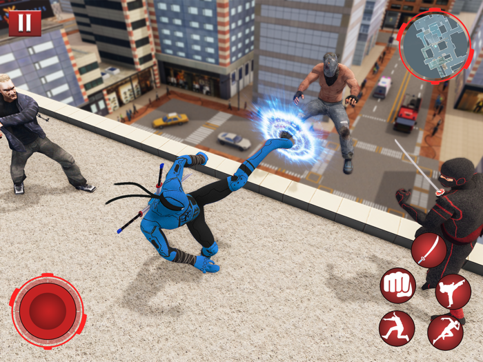 Spider Ninja Superhero Battle
