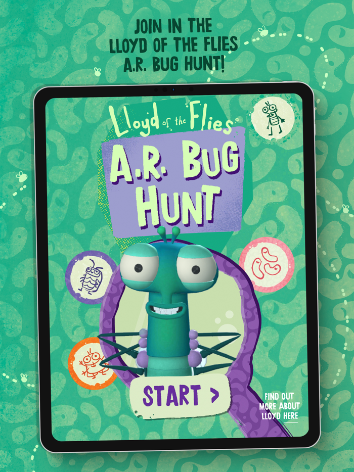 Lloyd of the Flies AR Bug Hunt