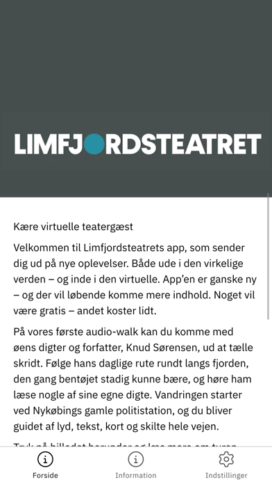 Limfjordsteatret Screenshot 1 - AppWisp.com Limfjordsteatret Screenshot 1 - AppWisp.com