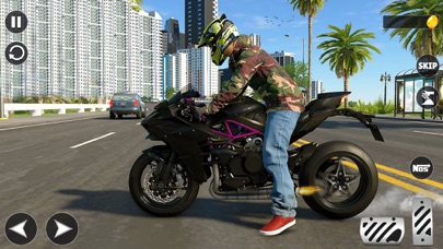 Bike Driving Motorcycle Games Screenshot