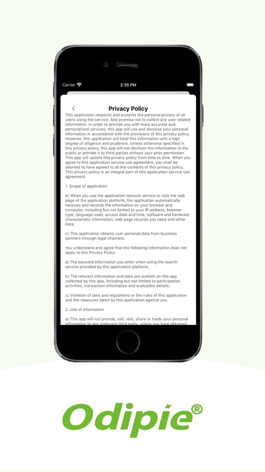 #1. Odipie BMS (iOS) 게시자: 江西达伙网络科技有限公司
