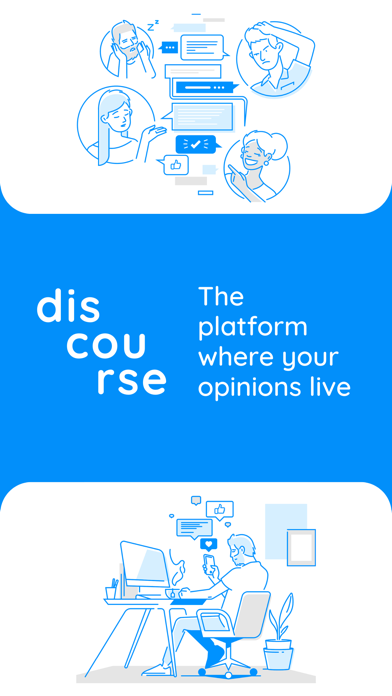 discourse: Discussion Platform Screenshot