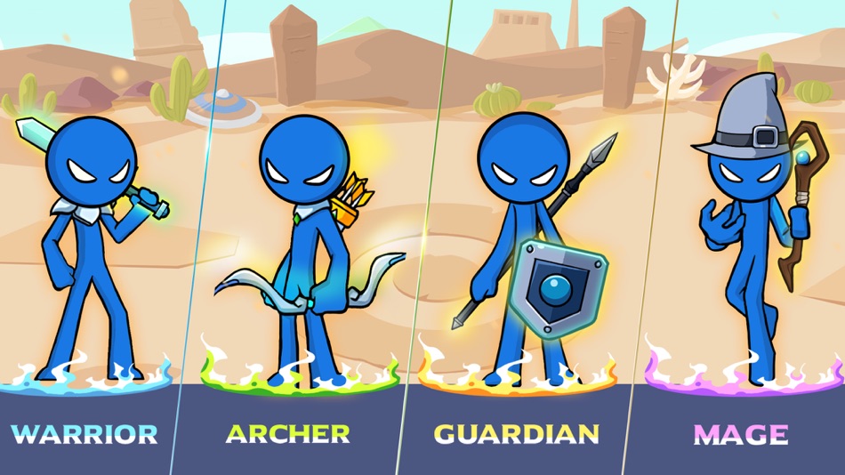 #3. Stick Era - The Art Of War (iOS) 来自: Dung Tran