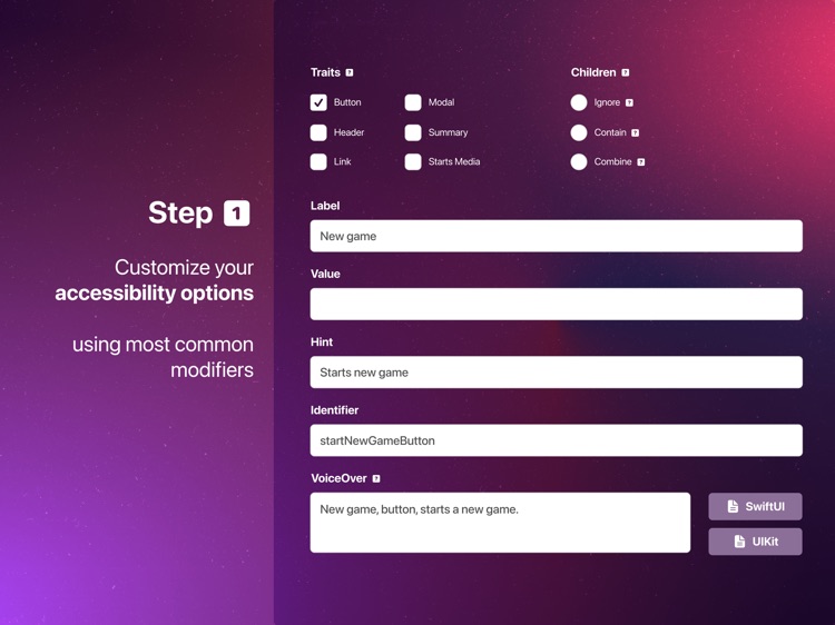 Accessibility Assistant