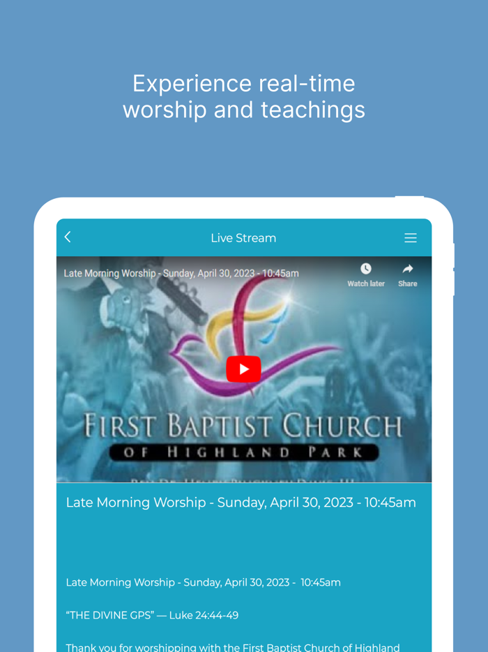 First Baptist Church Highland