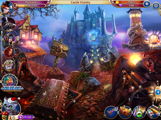 Midnight Castle - Mystery Game iPad app afbeelding 4
