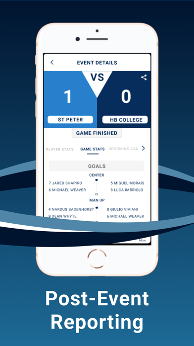 IH Sports App Screenshot