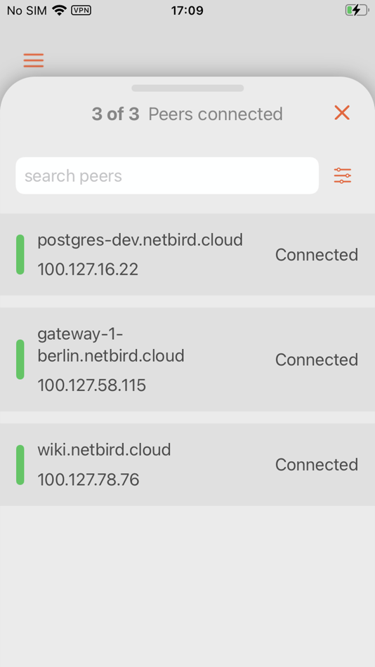 #5. NetBird P2P VPN (iOS) 由: Wiretrustee UG