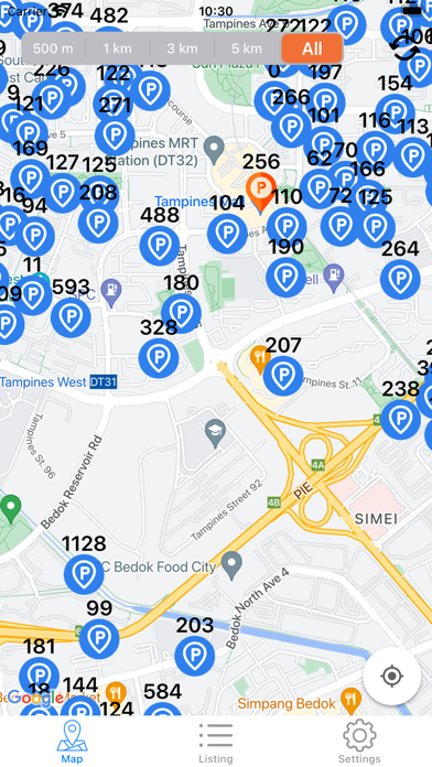 Car Parking Lot in Singapore Screenshot