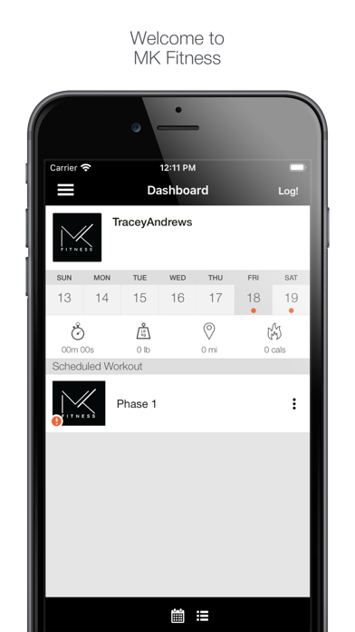 MK Fit Screenshot