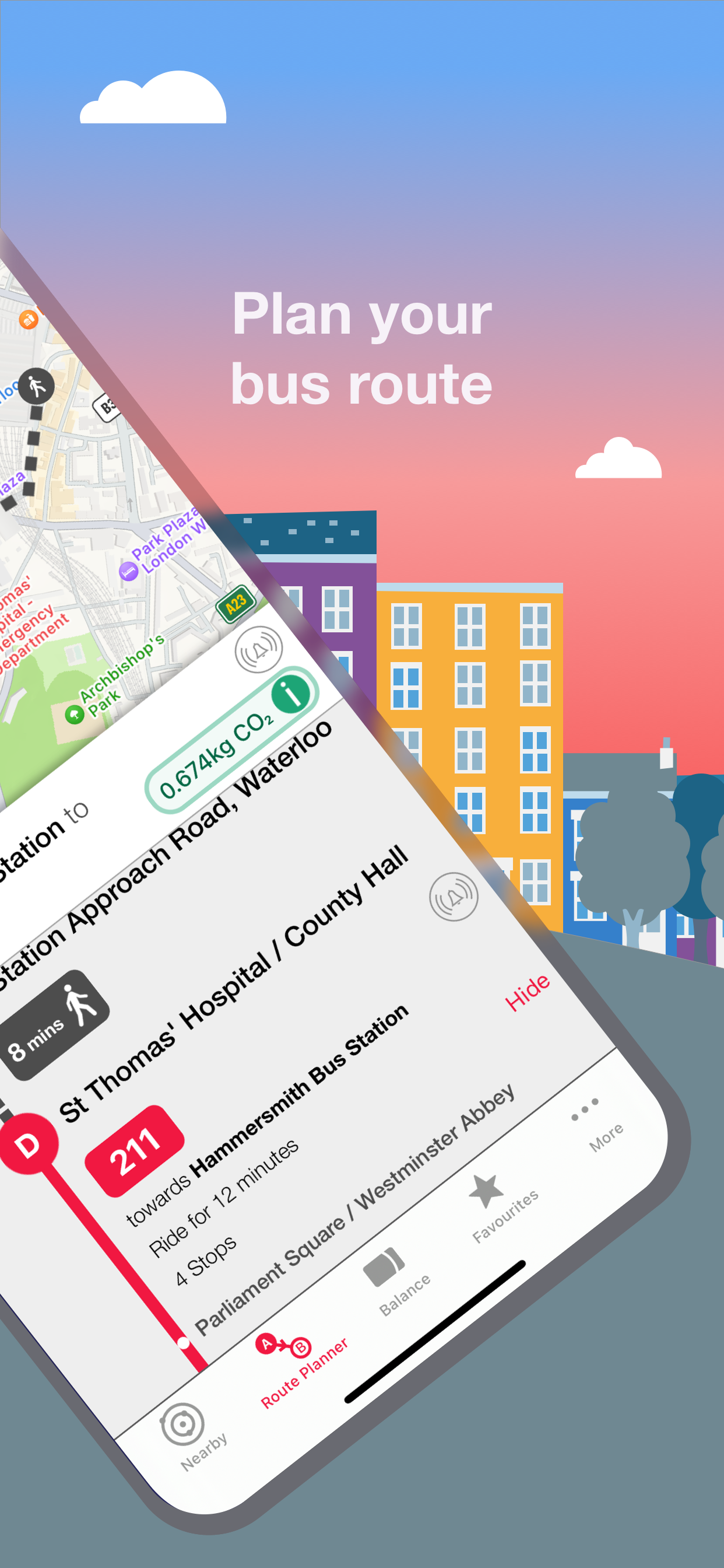 Bus Times London Countdown App
