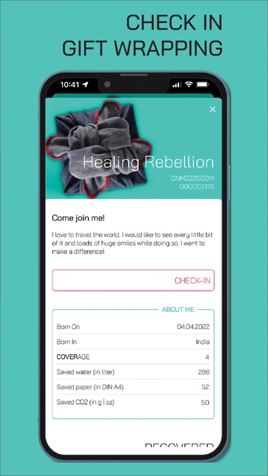 COVER App Screenshot