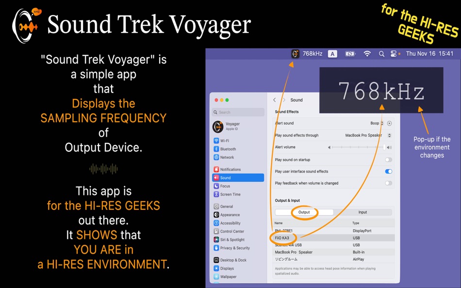 #1. Sound Trek Voyager (macOS) 由: SIA Inc.