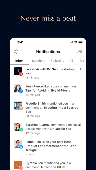 Swift Beauty Community Screenshot
