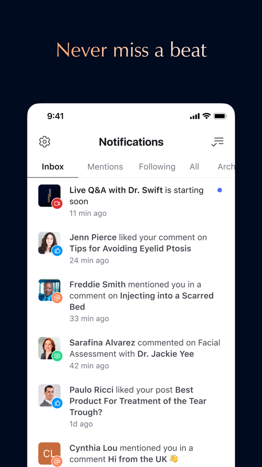 #7. Swift Beauty Community (iOS) By: Swift Beauty