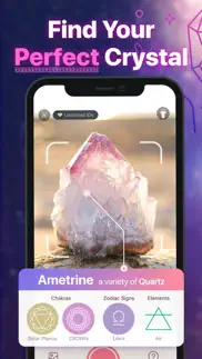 healing pal:crystal identifier iphone screenshot 1