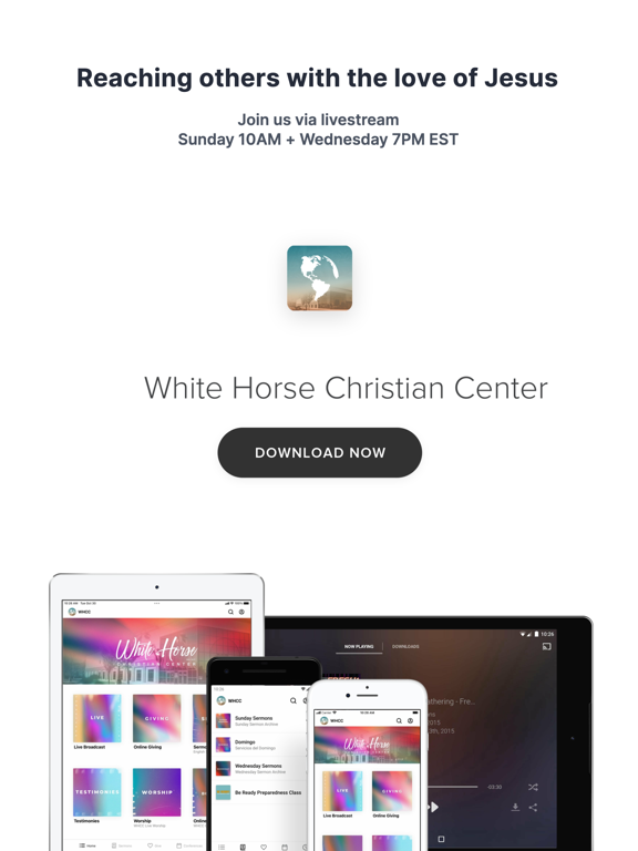 Screenshot #4 pour White Horse Christian Center