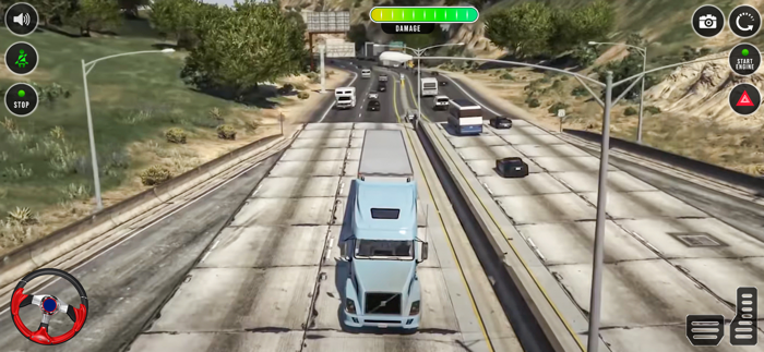 American Truck Simulator Game