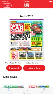 classic car buyer - weekly iphone screenshot 1