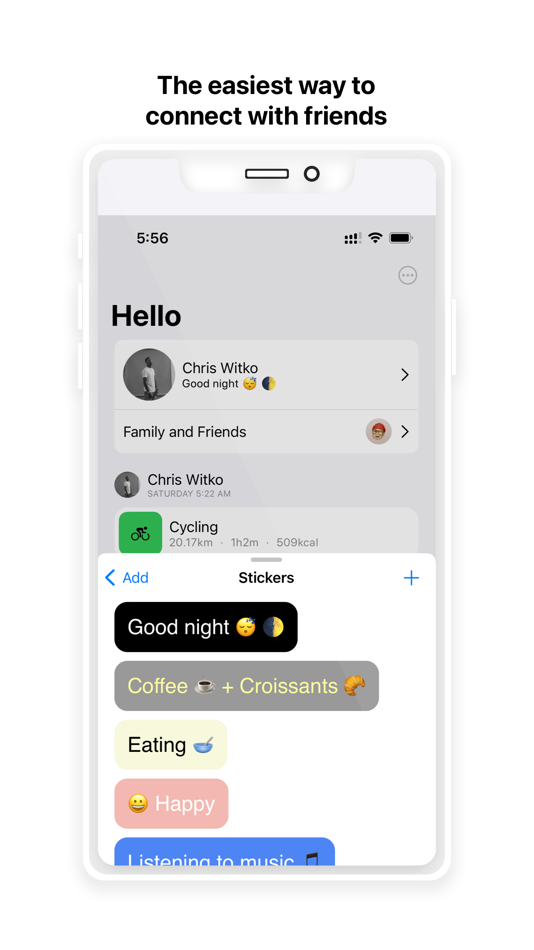 #5. The Hello App (iOS) By: SUBURB STUDIO