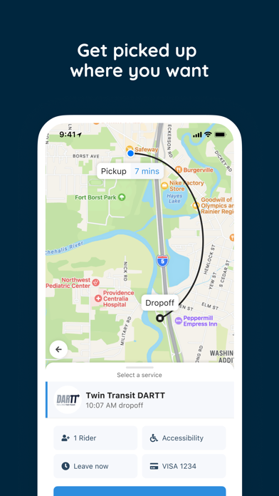 Lewis County Transit Screenshot