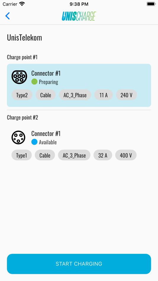 #3. UnisCharge (iOS) 由: UNIS Telekom d.d. Mostar
