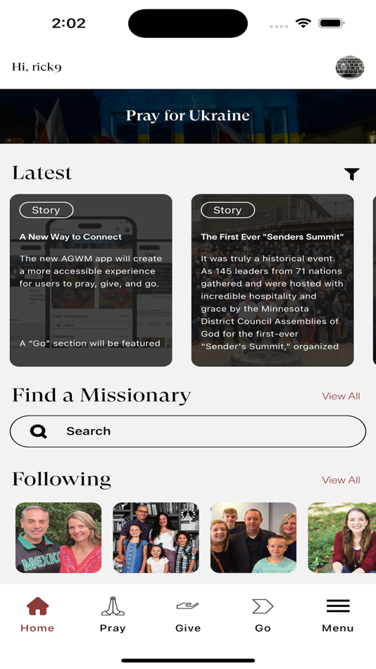 #1. AG World Missions (iOS) 由: Assemblies of God National Office
