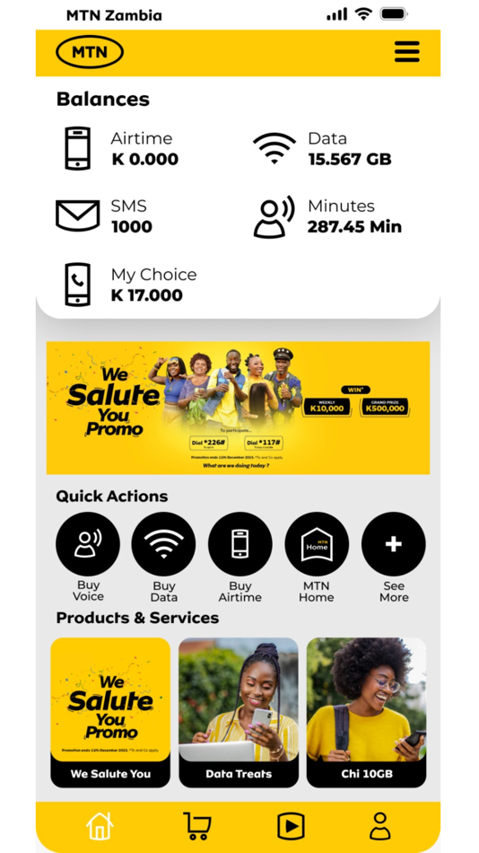 #1. MyMTN Zambia (iOS) 由: MTN Zambia