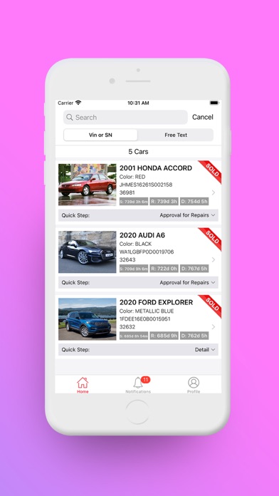TrueSpot Dealer Screenshot
