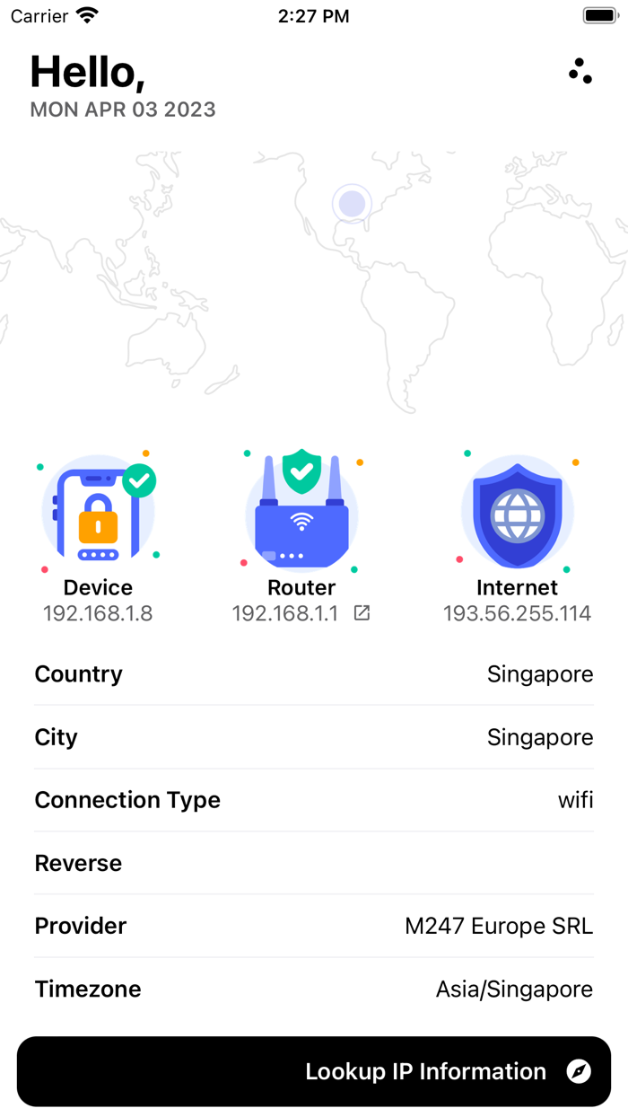 Onmi Networking and API Request