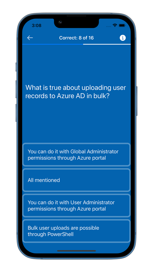 #3. Azure Administrator Exam Quiz (macOS) 由: Curiosity Ventures LLC