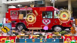 Hidden Objects Food Truck Time screenshot 2