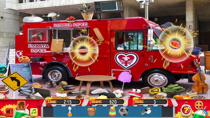 Hidden Objects Food Truck Time