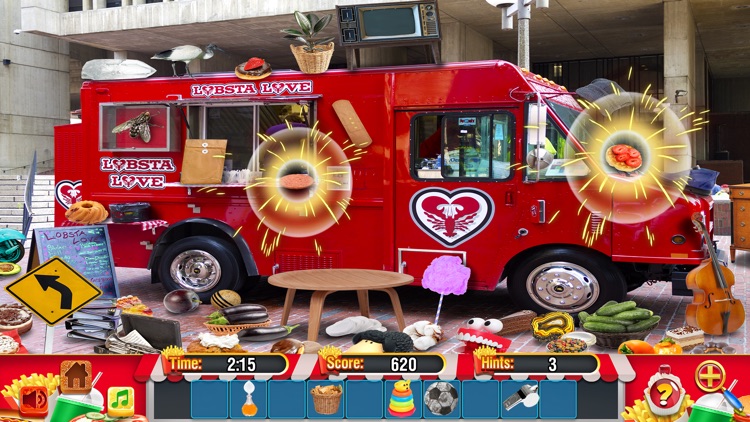 Hidden Objects Food Truck Time