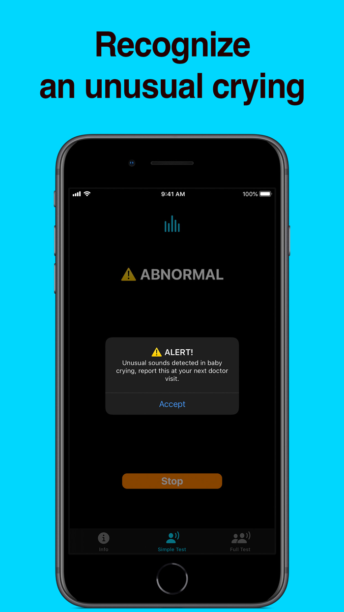 Baby Health Crying test