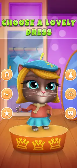 Game screenshot Моя Говорящая Кошка Лилия mod apk