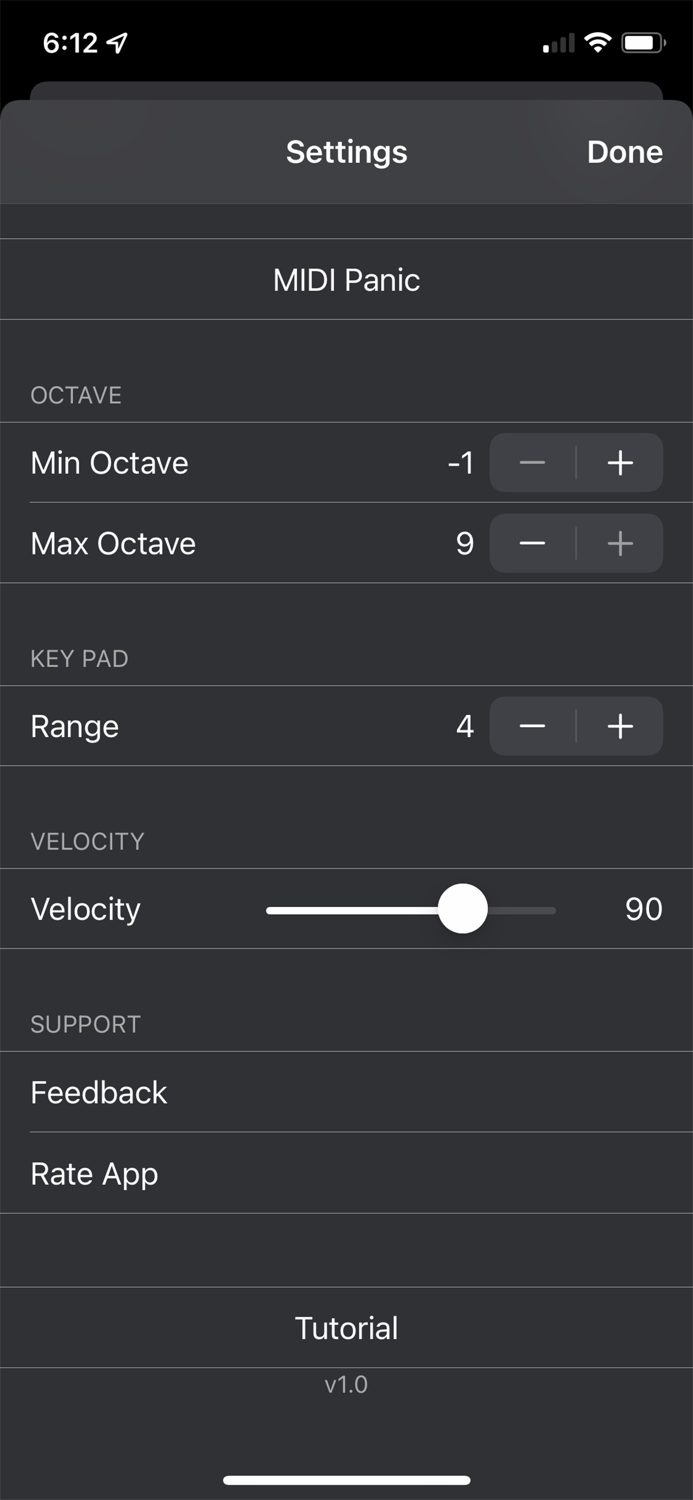 In Theory - Interval Keyboard