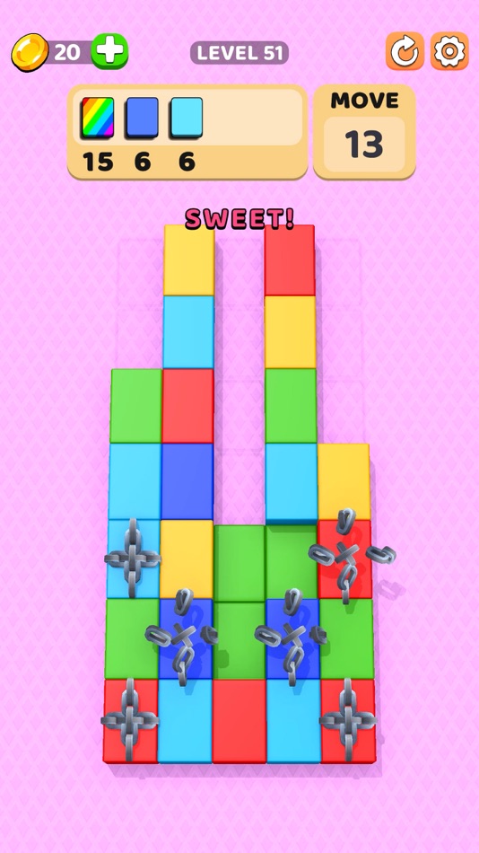 #5. Stack'n Fold (iOS) 由: Berat Oguz