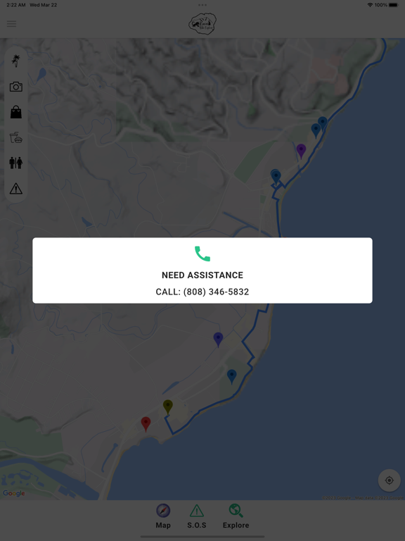 Kauai Bike Explorer iPad screenshot 4 - Travel app