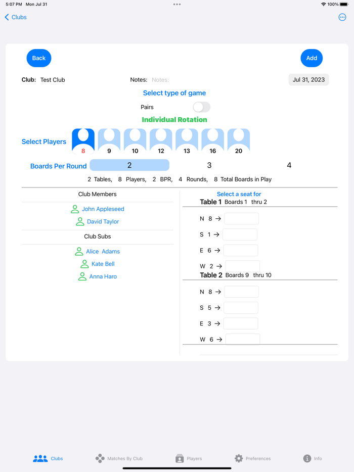 Duplicate Bridge Match Scoring