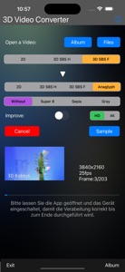 3D Video-Converter screenshot #2 for iPhone