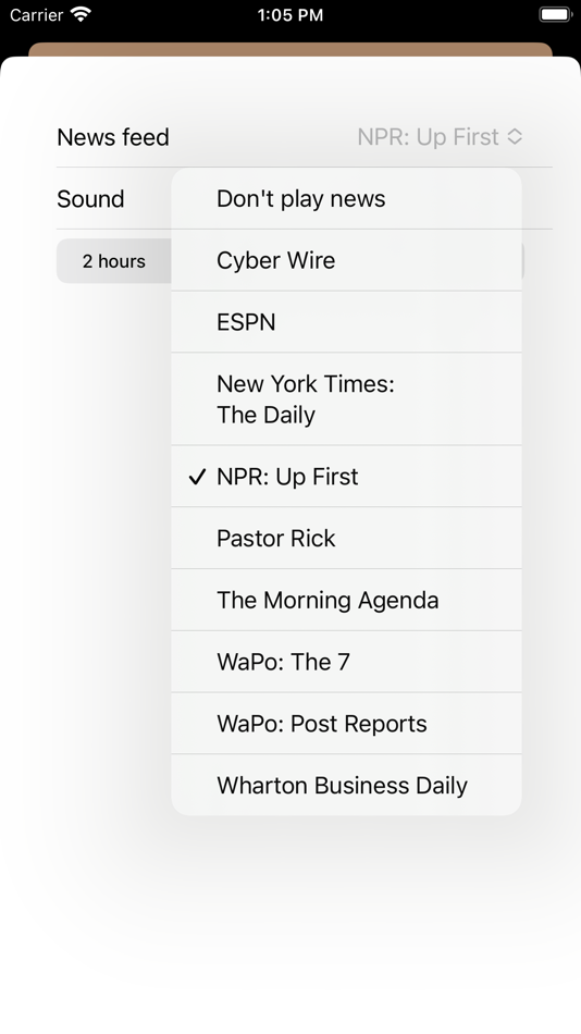 #3. News, Noise, Sleep! (iOS) 由: Michael Thornton