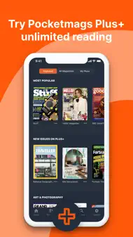Pocketmags Digital Newsstand iphone bilder 2