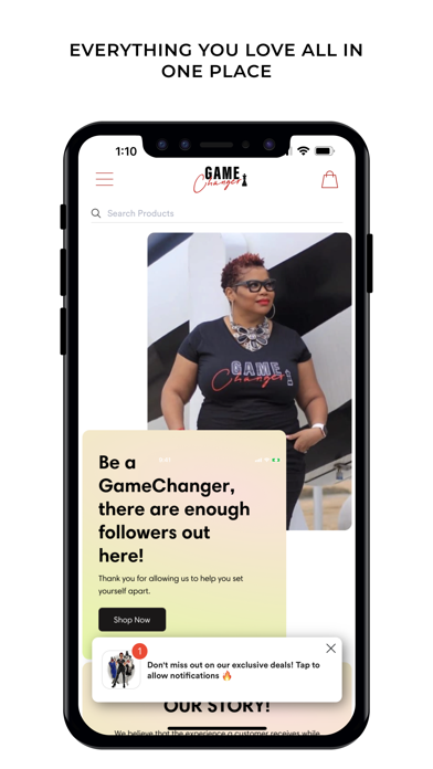 The GameChanger's Boutique Screenshot