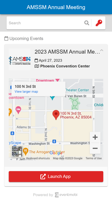 AMSSM Annual Meeting Screenshot