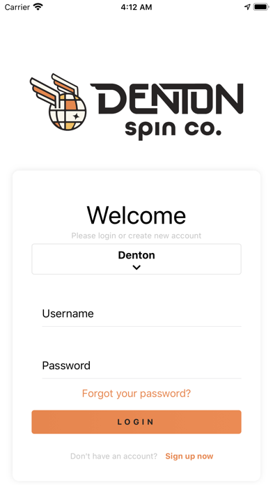 Denton Spin Co Screenshot