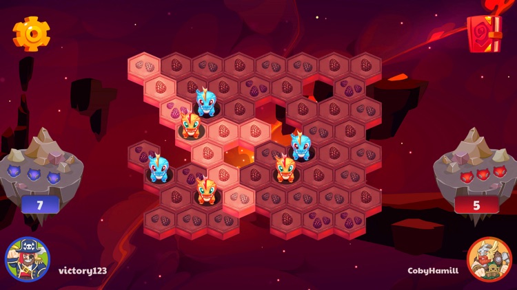 Hexagon Land Battle screenshot-4