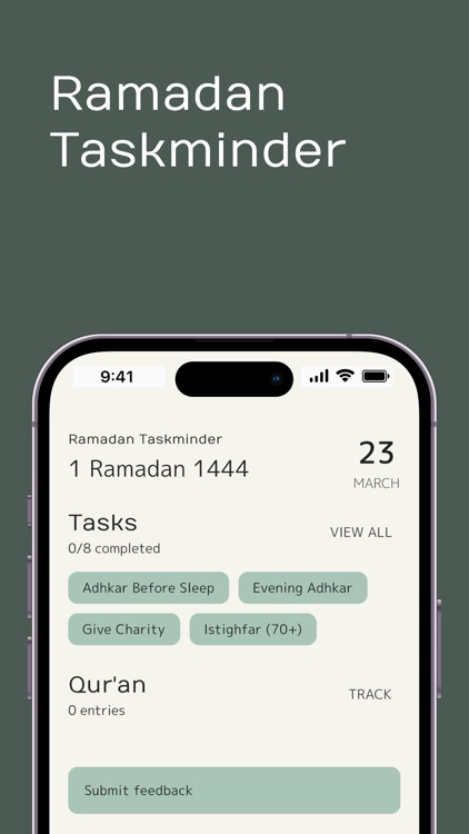 Ramadan Taskminder