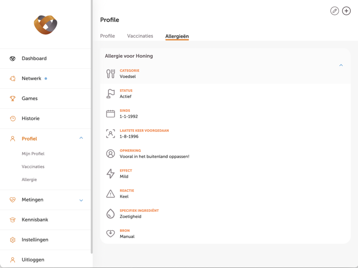 Selfcare - Your Health Data